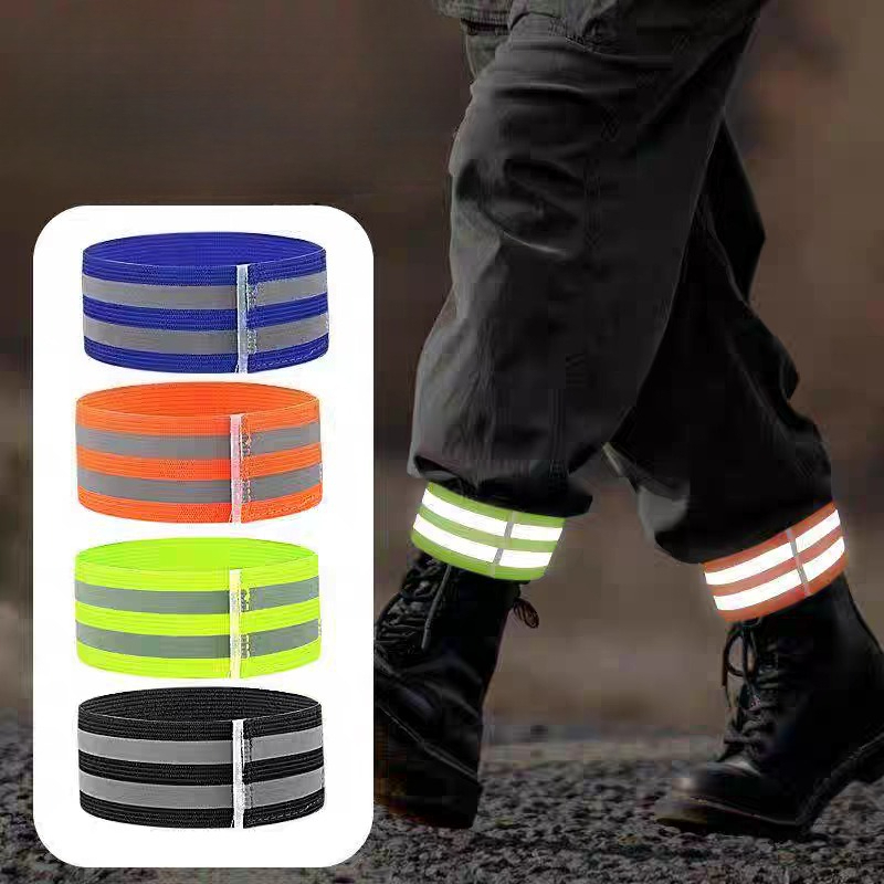 Running Gear Parts - 2-10 SZT. Odblaskowe Paski na Spodnie