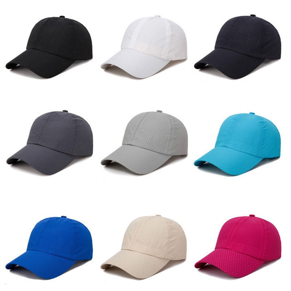 Running Cap Mesh - Czapka z daszkiem szybkoschnąca, regulowana, z