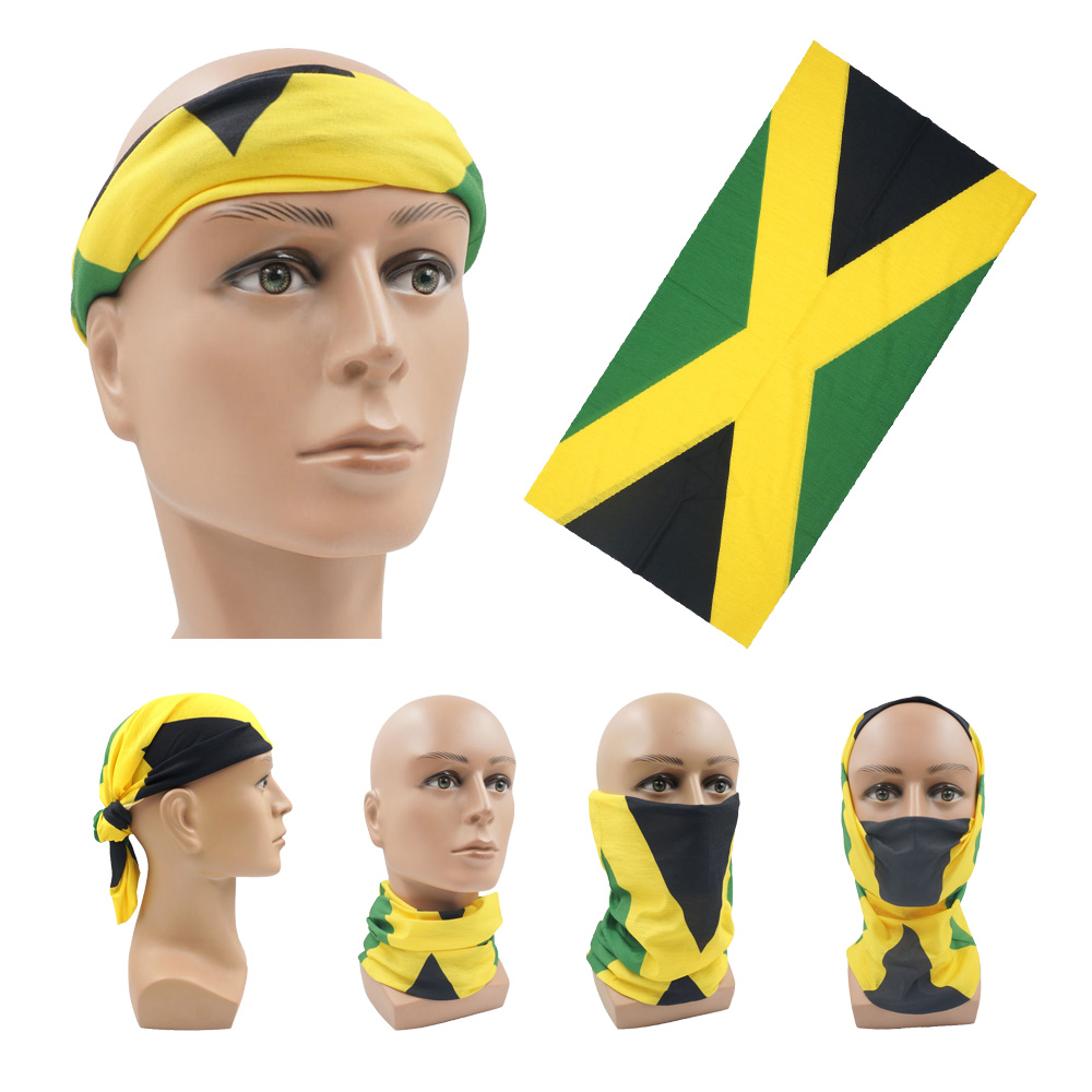 Running Gear Women - Oddychająca maska do biegania Szaliki Flaga