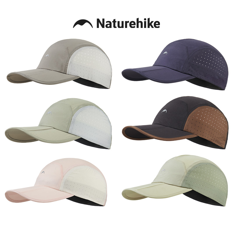 Running Cap Mesh - Czapka trekkingowa Naturehike, letnia, cienka, oddychająca,