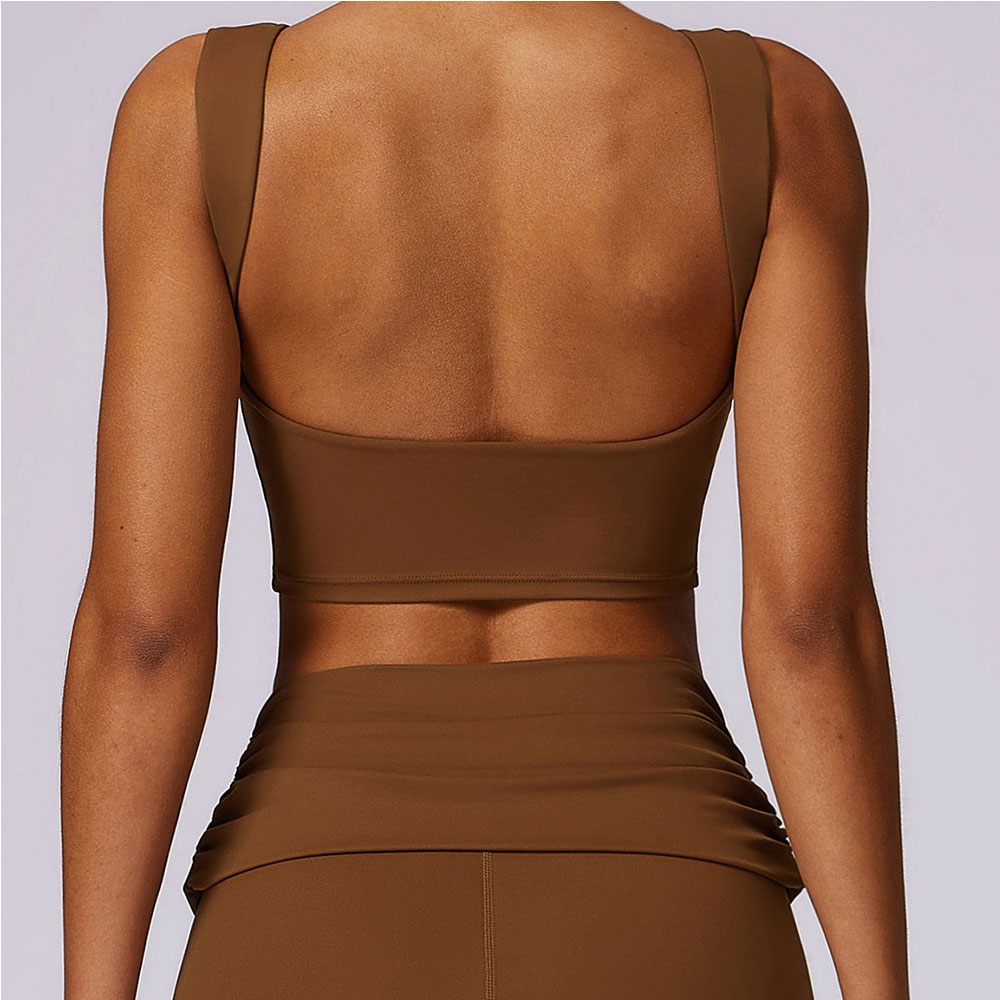 Running Gear Women - Kamizelka Top do jogi biustonosze sportowe