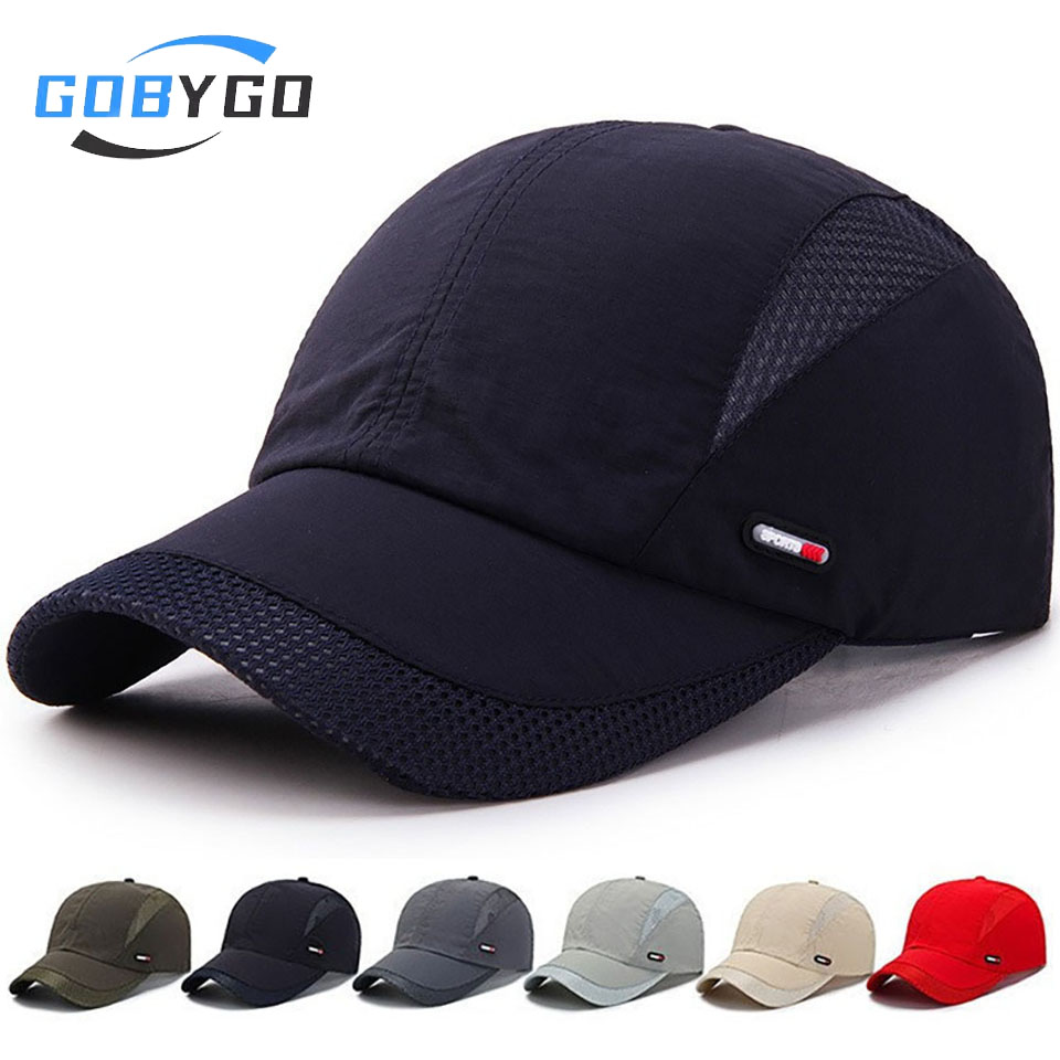 Running Cap Mesh - Czapka baseballowa GOBYGO Sports Leisure, szybkoschnąca,