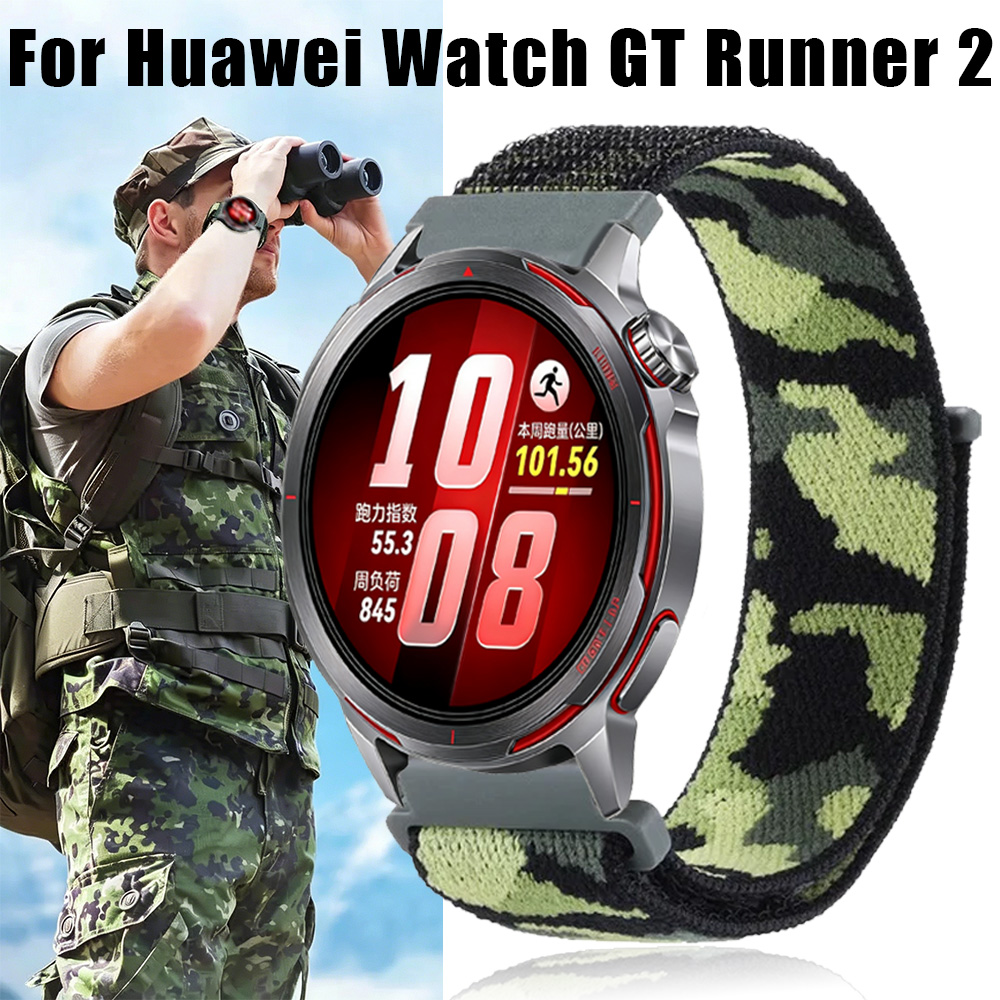Runners Gear - Pasek nylonowy 20mm 22mm do Huawei