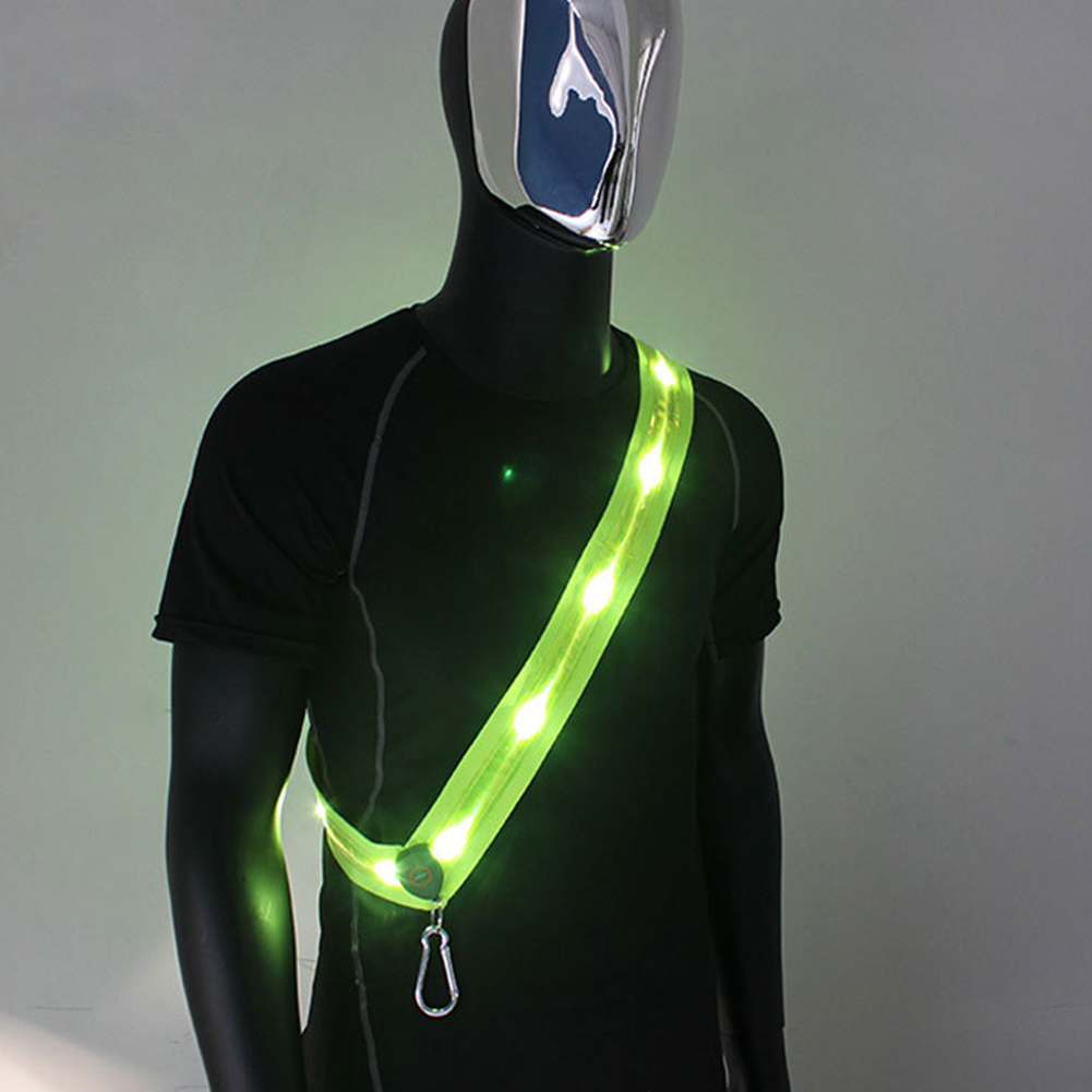 Pasek LED do biegania, ładowal – Running Jogging Gear recenzja i cena