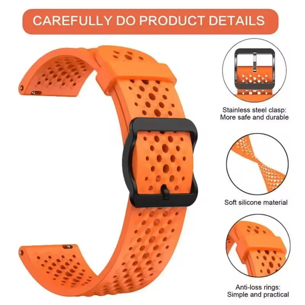 Pasek silikonowy 20/22mm do Hu – Runners Gear recenzja i cena