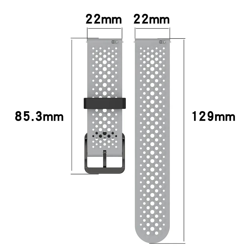 Pasek silikonowy 20/22mm do Hu – Runners Gear recenzja i cena