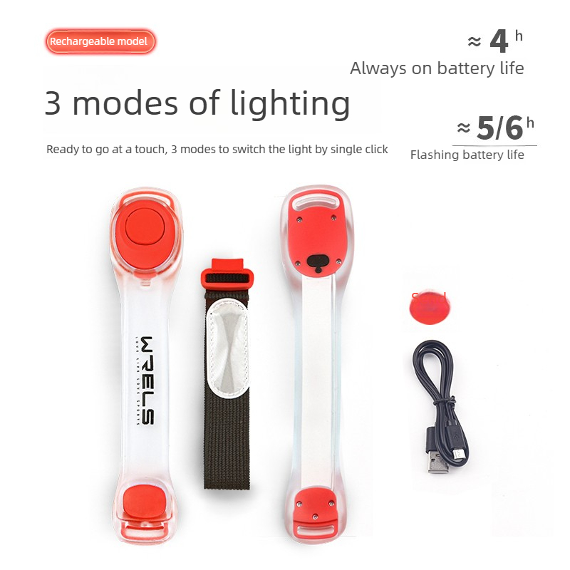 Akumulatorowa opaska LED na ra – New Gear Running recenzja i cena