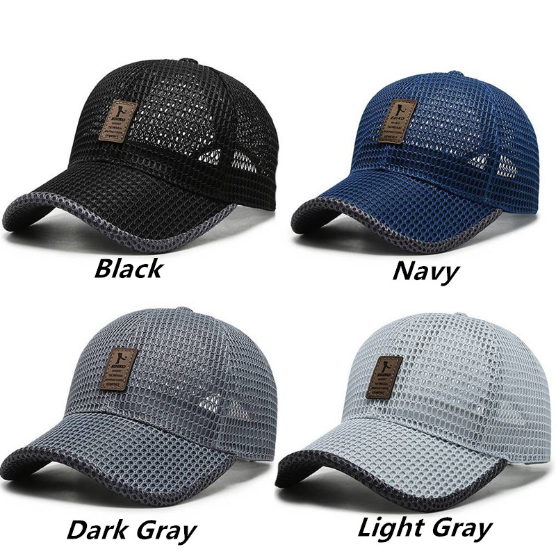 Czapka z daszkiem z nadrukiem, – Running Cap Mesh recenzja i cena