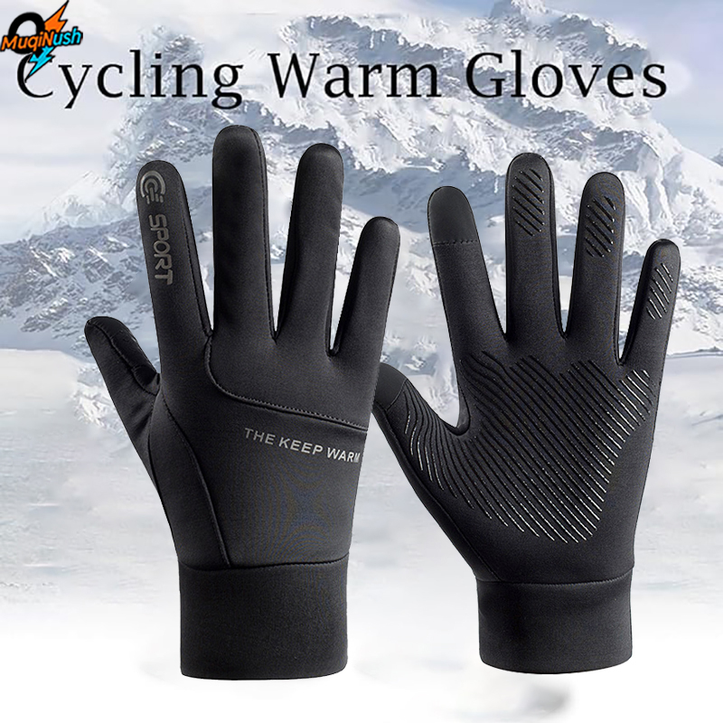 Rękawiczki zimowe MuqiNush do  – Running Gear Winter Men recenzja i cena