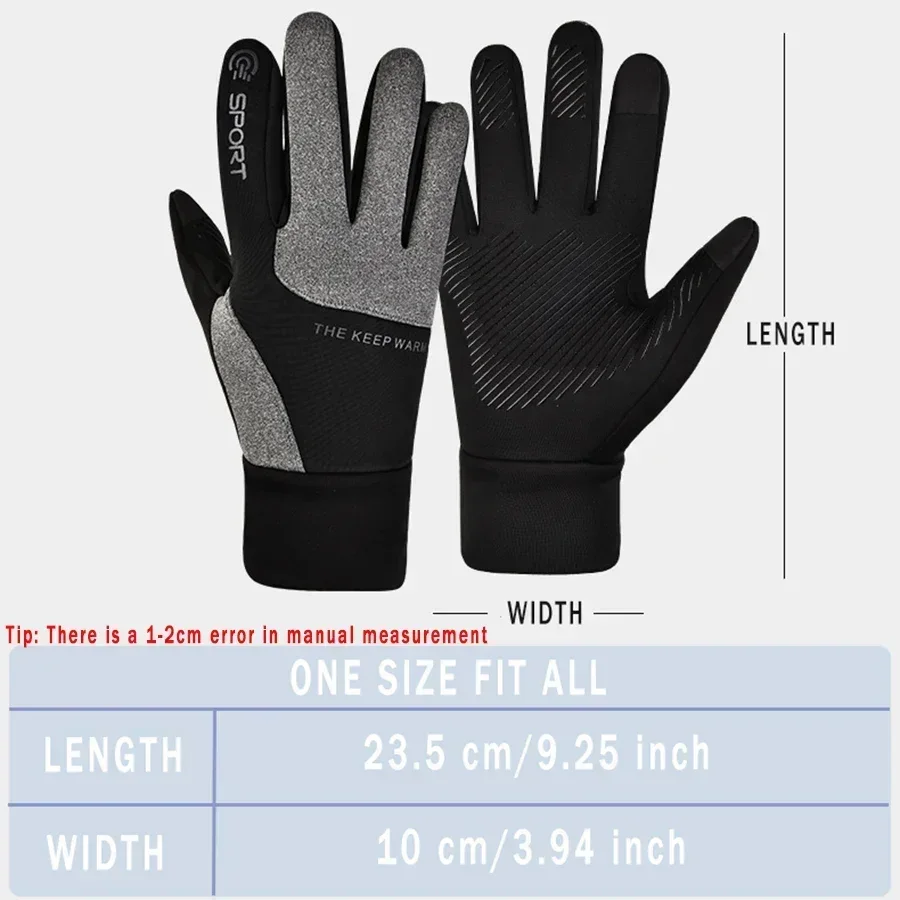 Rękawiczki zimowe MuqiNush do  – Running Gear Winter Men recenzja i cena