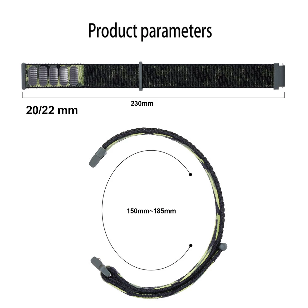 Pasek nylonowy 20mm 22mm do Hu – Runners Gear recenzja i cena